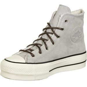 NEW CONVERSE Womens Sherpa Chuck Taylor All Star Platform High Top Sneaker 7.5